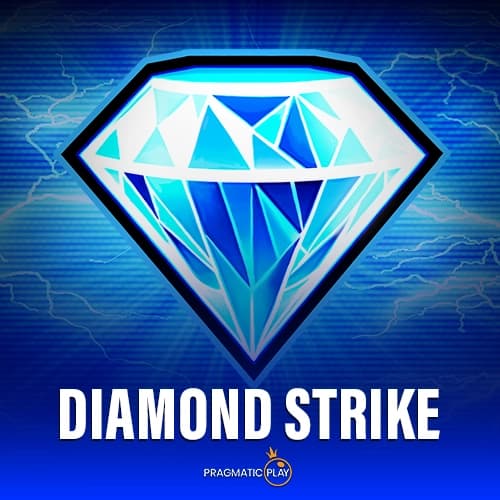 Diamond Strike 슬롯 게임 플레이에서 레트로 디자인